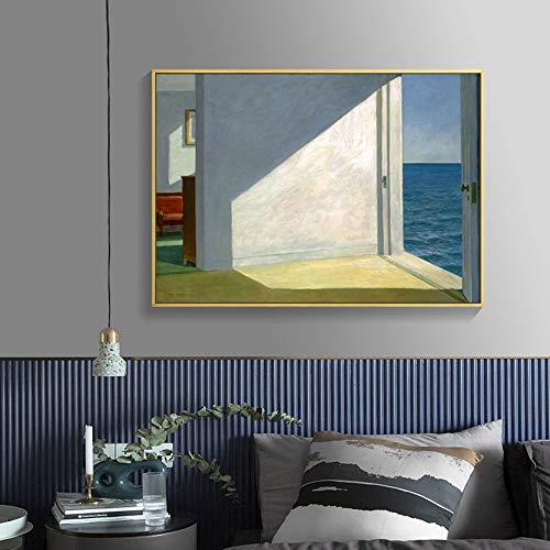 QWESFX Decoración para el hogar La luz del sol brilla en la habitación Figura Lienzo Pintura Arte de la pared Fotos Carteles de pared Imprimir en lienzo (Imprimir sin marco) A 35x70CM