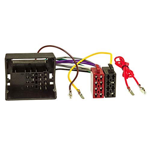 Radio (Juego) para Volkswagen Golf 5 + 6, Touran, Passat 3 C, Caddy, EOS, Skoda Octavia, Fakra ISO, Negro SMD