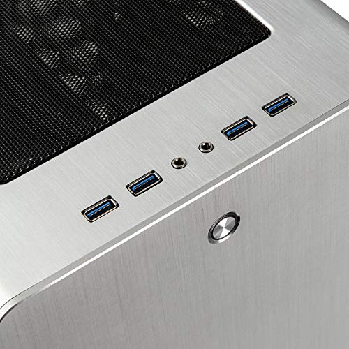 Raijintek Asterion – Caja Midi de Ordenador - Plata