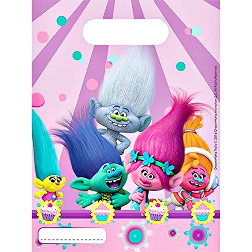 rainbowFUN.de Trolls - Kit de Fiesta, 48-Teilig