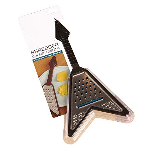 Rallador de queso en forma de guitarra - Accesorio de cocina - Idea de regalo para músicos - Rallador - Guitarra Flying V - Utensilios de cocina