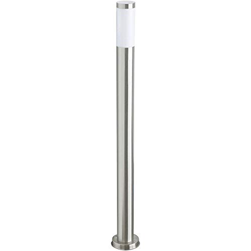 Ranex RX 1010-110 - Poste de jardín, acero inoxidable y plástico satinado