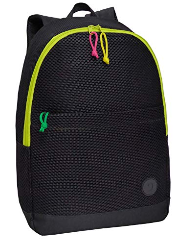 Ranking Mochila Mesh con Bolsillo. Mochila Tipo Casual, 42 cm, Negro