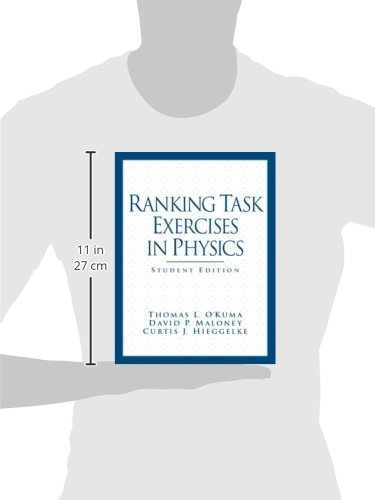 Ranking Task Exercises in Physics: Student Edition (Prentice Hall Series in Educational Innovation)