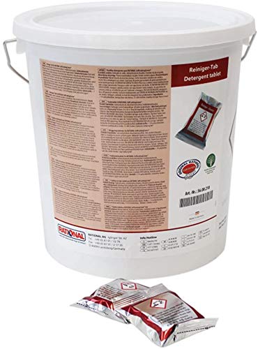 Rational TABS 5600210 - 100 unidades de detergente para limpieza de cafeteras automáticas, ideal para guarderías, restaurantes rápidos, comedores, etc.
