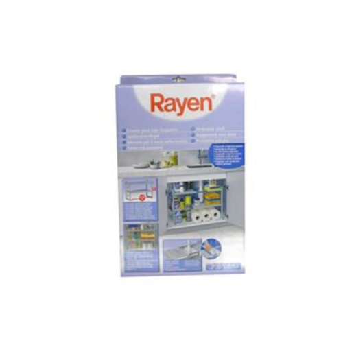 Rayen 6018 - Estante Organizador bajo Fregadero, Color Gris
