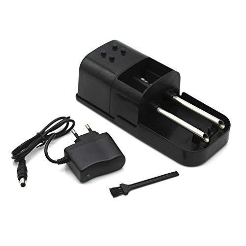 RCJCQS Portatil para Automático Fumadores Plástico Entubadora Eléctrica Mini Máquina para Liar Cigarrillos Maquina De Llenado, 19 * 8.6cm