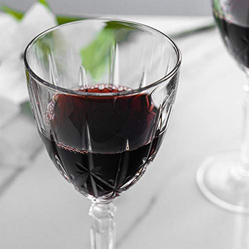 RCR Crystal Orquesta Cortar Vidrio Copas de Vino Copas Set - 290 ml - Pack de 6