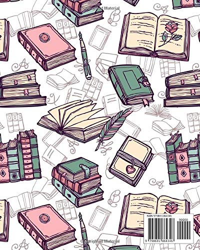 Reading Log: Book Review Journal With Table of Contents and Pre-Numbered Pages