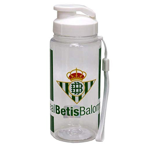 real betis Botella Translúcida Betis Home Unisex Adulto, Talla Única