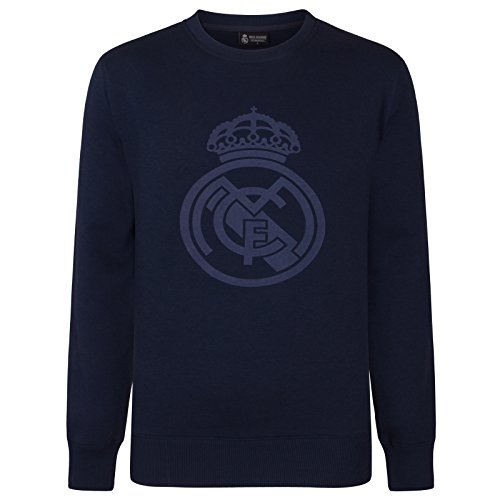 Real Madrid - Sudadera oficial para niño - Con el escudo del club - 10 años