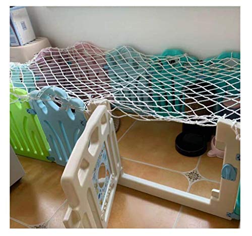 Red de Seguridad Para Balcón, Red De Protección De Escaleras Red De Seguridad Infantil Balcón Red Anticaída Red De Gato Restaurante Bar Decoración De Techo Red Colgando Ropa Red Planta Neta Red De Fút