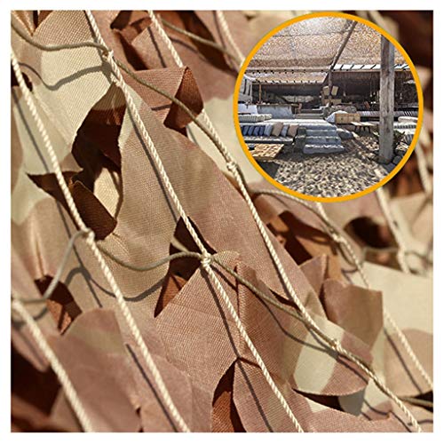 Red de Sombra para Terraza, 5m X 3m 8m 10m Malla de Sombra Red Camuflaje Red Marrón Toldos Carpas para Niños Dormitorio Decoración de Jardín Cubierta Coche Caza Oculta Militar, Varios Tamaños