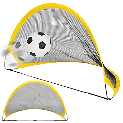 Red para Portería de Fútbol 1 conjunto de fútbol Fútbol objetivo de entrenamiento neto plegable Red de la meta de toldo interior for niños juegos al aire libre Juguete Puerta Práctica del balón de fút