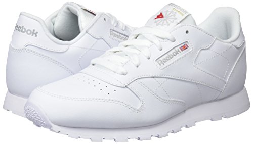 Reebok Classic Leather, Zapatillas de Running Niños, Blanco (White), 37 EU