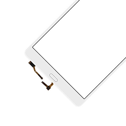 Reemplazo de la Pantalla Panel táctil de Compatible con Huawei Mediapad M3 BTV-DL09 BTV-W09 (Blanco) Panel Frontal de la Lente de Cristal de reemplazo de reparación (Color : Blanco)