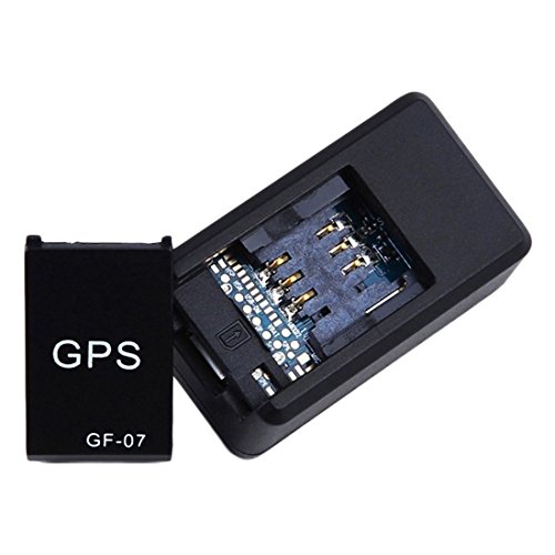 REFURBISHHOUSE Mini Dispositivo de Seguimiento magnetico GF07 portatil en Tiempo Real Localizador GPRS Dispositivo Anti-perdida grabacion Consulta de Seguimiento Global