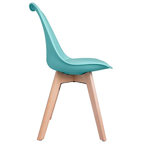 Regalos Miguel - Sillas Comedor - Silla Synk Basic - Aguamarina - Envío Desde España