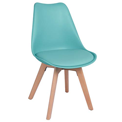 Regalos Miguel - Sillas Comedor - Silla Synk Basic - Aguamarina - Envío Desde España