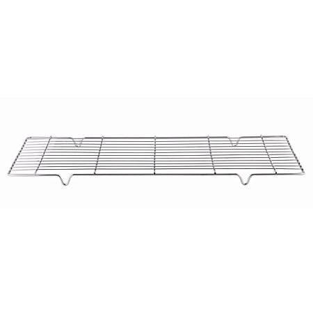 Rejilla de acero inoxidable para enfriar hornadas, elemento imprescindible de cocina, medida: largo 40 x ancho 23 cm
