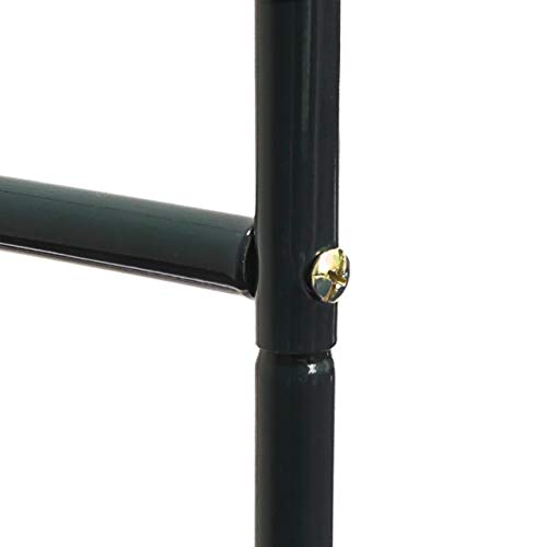 Relaxdays 10017904 - Arco para trepadoras, 1.70 x 2.4 m, Color Verde