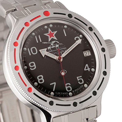 Reloj Amphibian, de la marca Vostok, modelo 420306