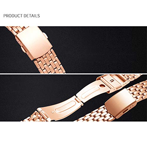 Reloj de Pulsera Minimalista de Cuarzo con diseño artístico, Ultra Fino, Resistente al Agua, 276.Star, Marco, Purpurina, Confeti