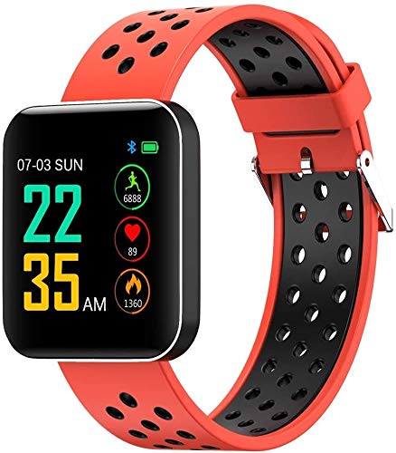 Reloj Inteligente Impermeable inteligente reloj del deporte de la pulsera de rastreador de ejercicios de la pantalla táctil de 1,54 pulgadas de alta definición a todo color con el monitor de presión a