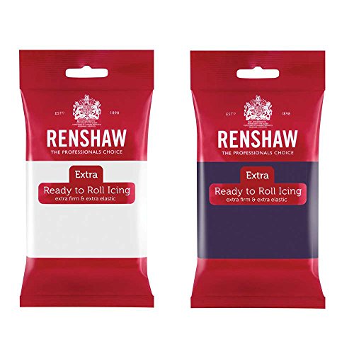 RENSHAW FONDANT - PACKS DE DOS UNIDADES (Blanco y Morado)