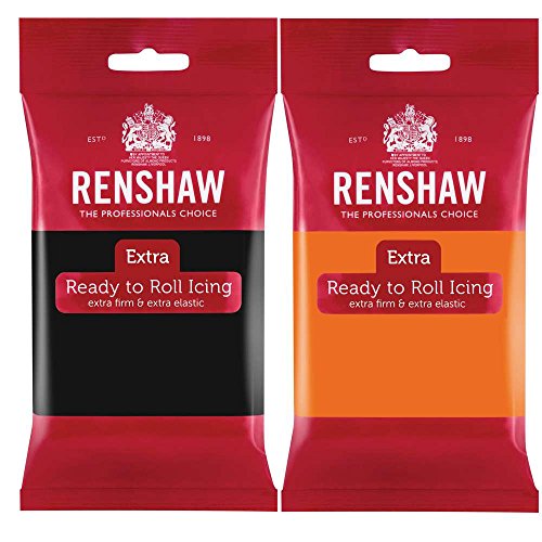 RENSHAW FONDANT - PACKS DE DOS UNIDADES (Negro y Naranja)