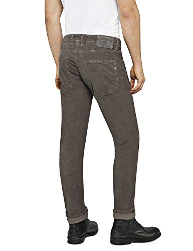 REPLAY Grover Vaqueros Straight, (Dark Mud 120), W36/L34 (Talla del Fabricante: 36) para Hombre