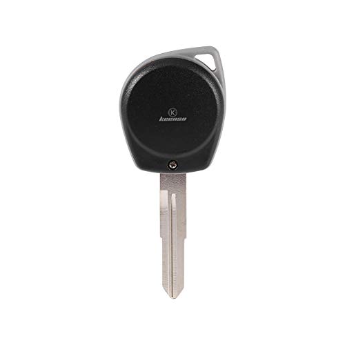 Repuesto de mando a distancia de 2 botones, carcasa de llave inteligente para SUZUKI Vitara Swift Ignis SX4 Liana Alto, color negro