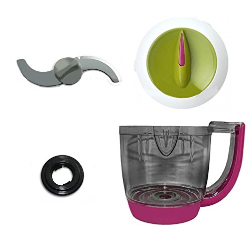 Repuesto oficial para Babycook Original y Original Plus: Jarra Gipsy, Tapa, cuchilla y rosca