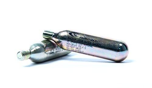Restube Bombona Recambio Inflable de Un Sólo Uso Inflador CO2 de 16g para Boya de Seguridad Resistente al Agua, Unisex-Adult, Plata, 6-Pack