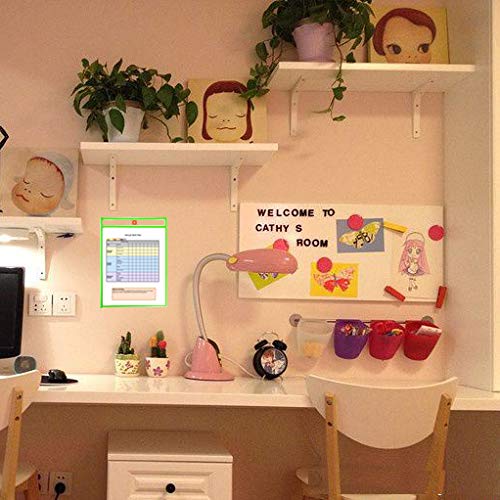 Resuable Dry Erase Pockets Papelería Suministros,10 Piezas Reutilizable Escribir y Limpiar Bolsillos para la Organización en el Aula y Colegio y Trabajo,35.5×25.5 cm