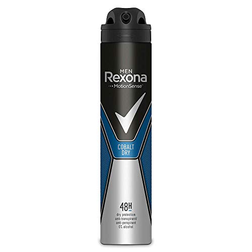 Rexona - Desodorante Antitranspirante Cobalt Dry, 6 x 200 ml