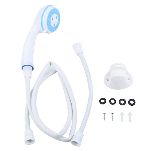 Ridgeyard Calefactor del Agua de la Ducha de Propano y Gas con Pantalla Digital de la Caldera y sin Tanque 12L/minuto 24kW (60C temperatura del agua) - incluye 5 m manguera de alta resistencia, pistola y manguera conectores.