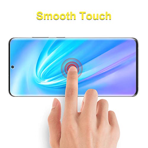 RIIMUHIR Protector de Pantalla de Hidrogel para Samsung Galaxy S20 Plus [3 Unidades], [ID de Huella Digital de Soporte], [Cobertura Completa], Protector de Pantalla TPU para Samsung Galaxy S20 Plus