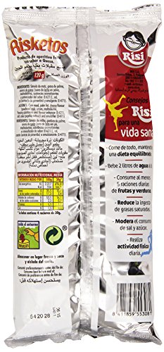 Risi - Aperitivo Horneado Risketos Sabor Queso 120 g