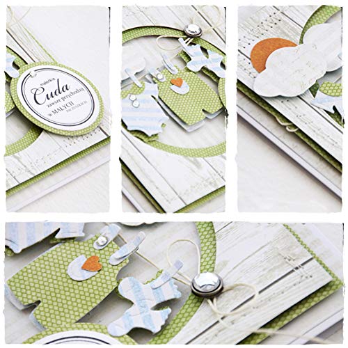 RIsxffp ModaTroquelado Ropa para bebés Troquelado de Metal DIY Scrapbooking Relieve Papel Tarjetas Stencil 2#