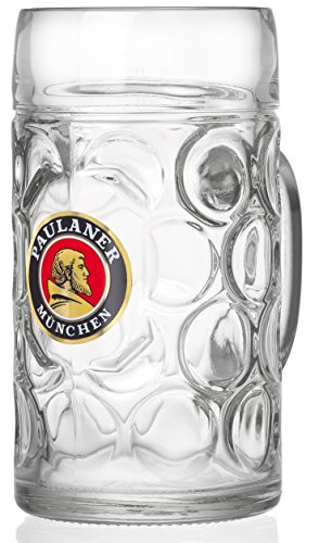Ritzenhoff & Breker 118940 - Jarra de Cerveza (1 L), diseño de Paulaner