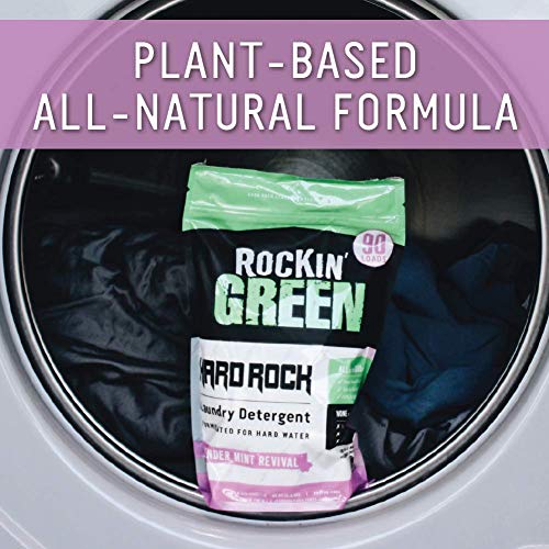 Rockin' Green - Hard Rock ropa Remix detergente lavanda menta Revival - 45 oz.