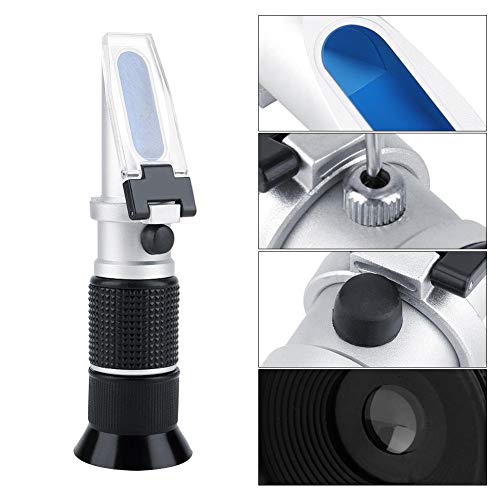 Rockyin 3 En 1 58-90% Exacto Contenido Brix refractómetro Honey azúcar Baume Grado Tester Meter