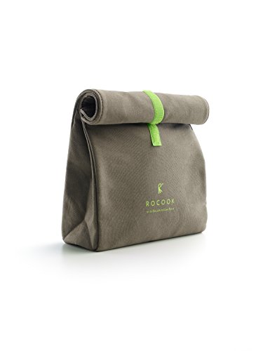 Rocook | Placa de inducción modelo Essential ES BK | Vitroceramica portátil | 2000 W de potencia | 295X365X64 mm | Incluye pinza para sartén, bolsa y libro "Cocina con Joan Roca a baja temperatura" |