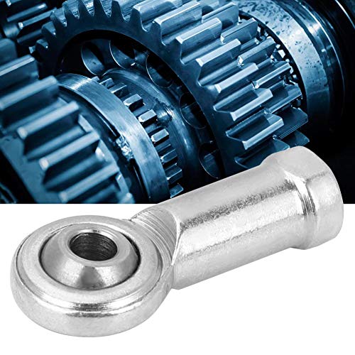 Rodamiento, 10 piezas de varilla roscada Extremo de varilla Rodamiento Rodamiento de extremo articulado Hembra Derecha Izquierda Rodamiento Acero para maquinaria eléctrica(M4)