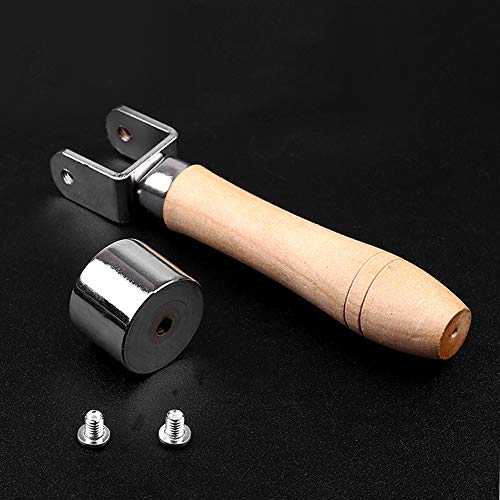 Rodillo de laminación de cuero de Platen Tool para prensar bordes de cuero (26 mm)