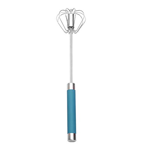 ROIY Manual For Hornear Herramientas De Acero Inoxidable Semi-automática Giratoria De Silicona Batidor De Huevo Prensa Tipo Espiral Eggbeater Mano Agitar Presión
