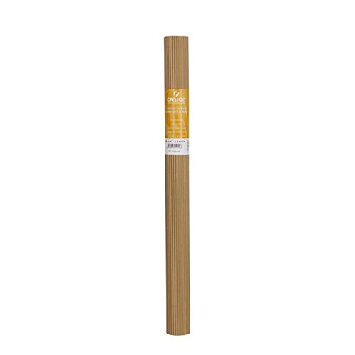 Rollo 50x70 cm, Canson Cartón Ondulado 300g, Beige Natural