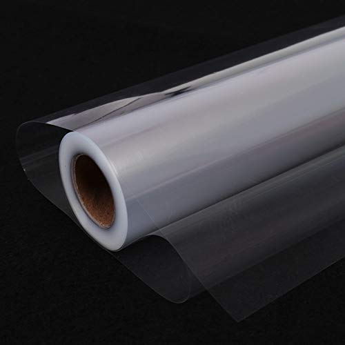 Rollo de papel de celofán transparente de 100 m x 80 cm de ancho, para regalo de floristería, cesta de flores, envoltura de embalaje, Ramos de Navidad, manualidades, cumpleaños, boda, Pascua, etc.
