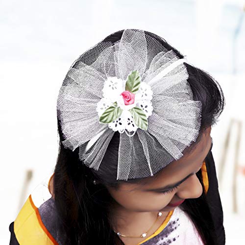 Rollo de Tul (Pack de 2) - 25m Largo x 30cm de Ancho, Blanco Tela de Tul para Velos y Trajes de Novia, Caminos de Mesa, Lazos Sillas, Envolver Regalos, Pompones, Manualidades y Decoración Cumpleaños